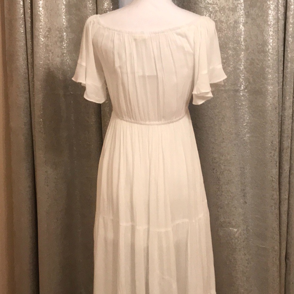 Embroidered Off Shoulder Maxi - Picture 6 of 6